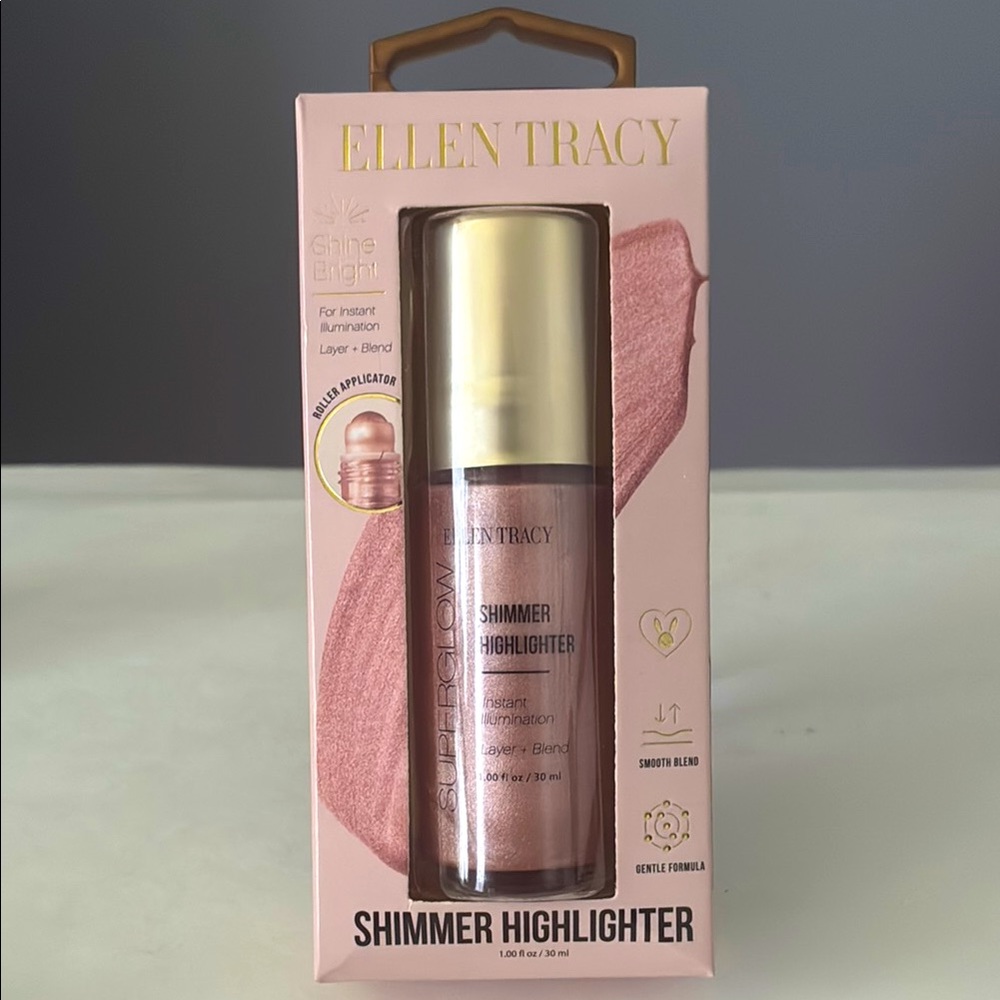 🌿Ellen Tracy Shine Bright Super Glow Shimmer Highlighter